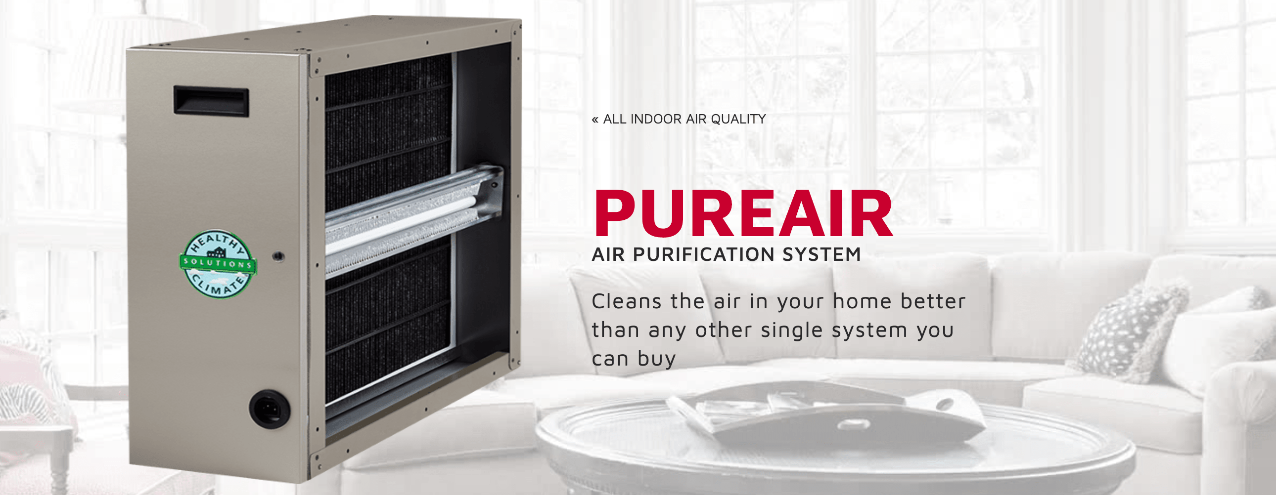 Indoor air online purification system