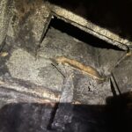 image of dirty air duct that needs air duct cleaning