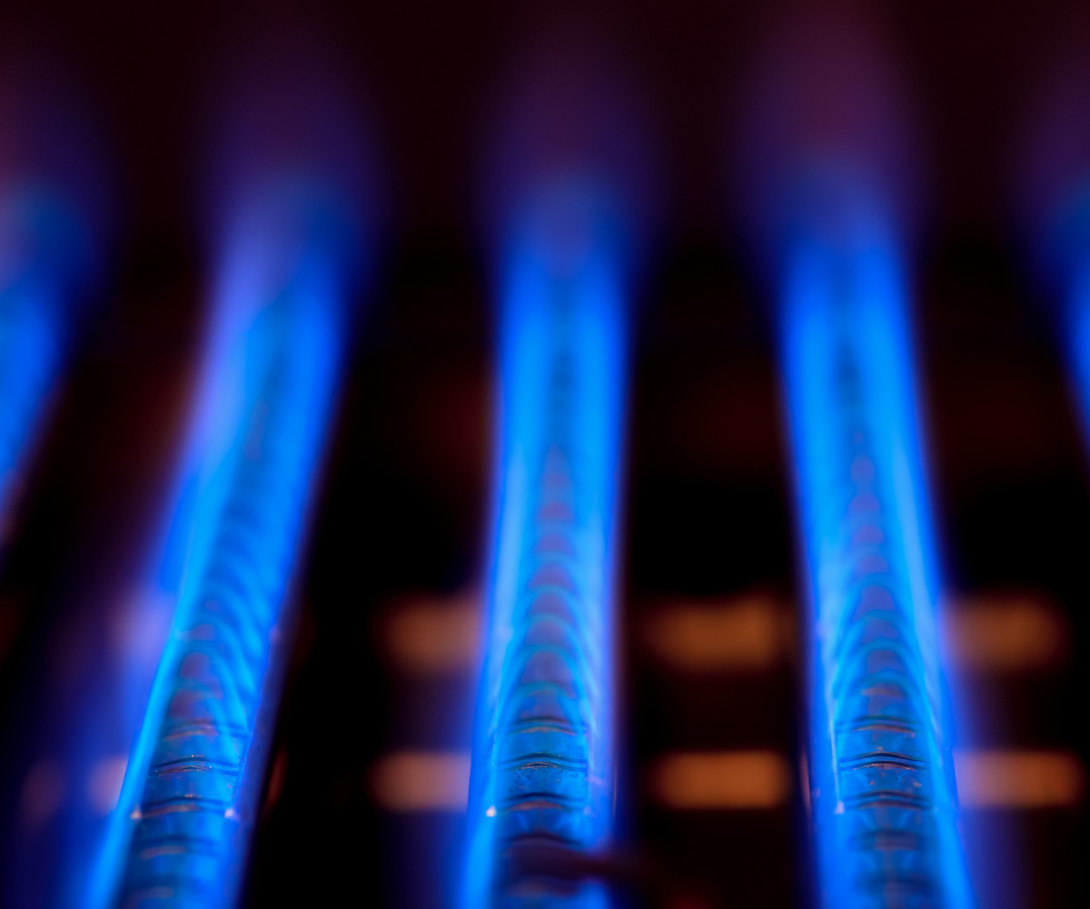 image of blue flame - how to relight pilot light