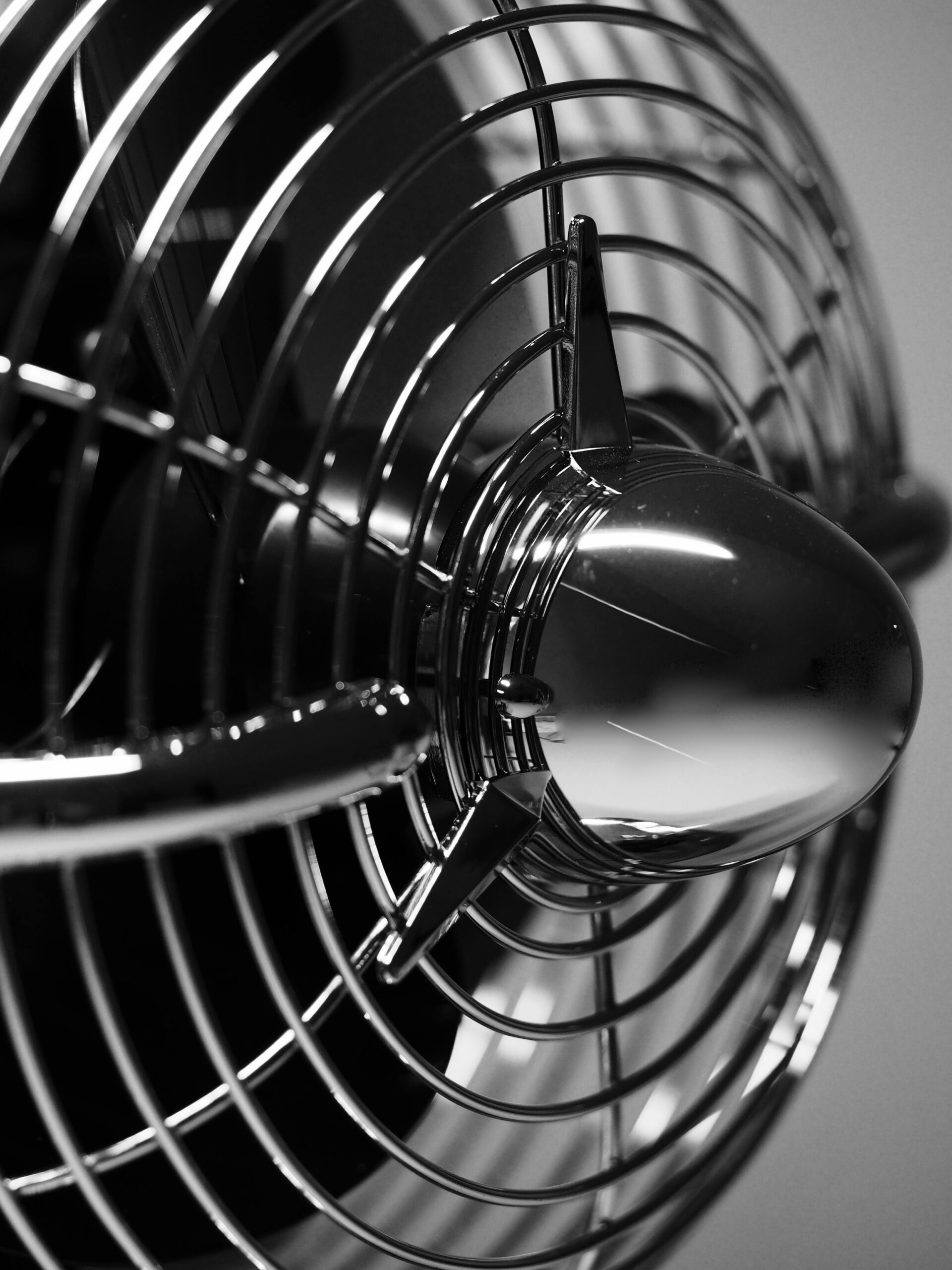 close up of a fan. With one of the warmest winters on record is there a way that we can increase our HVAC energy efficiency?