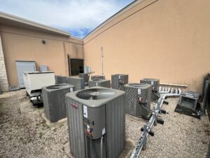 commercial HVAC installation project for the City of Lakeway