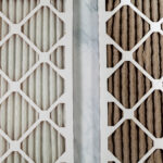 Time for a HVAC filter replacement? Dirty HVAC Filter vs Clean.
