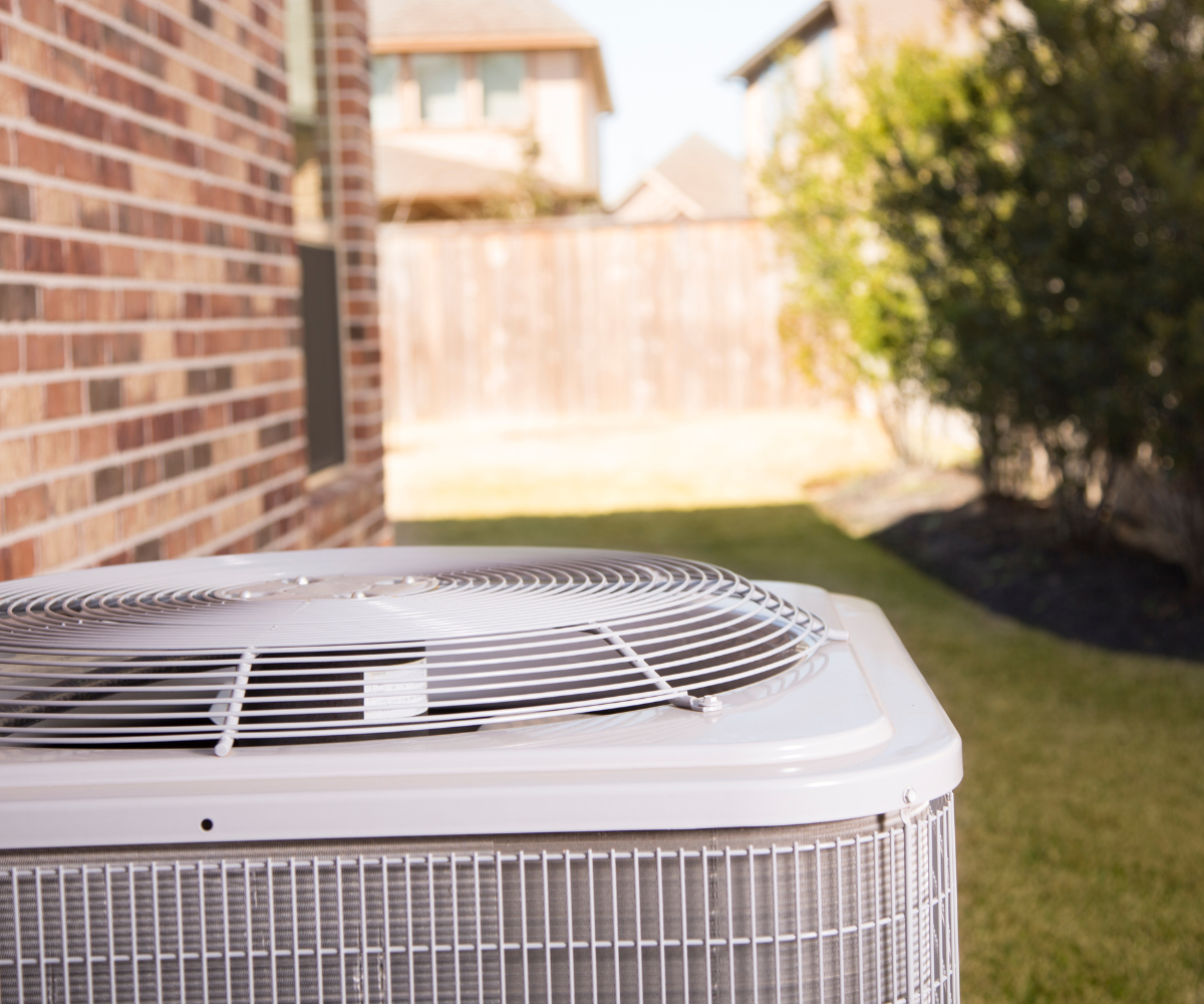image of AC unit outdoors